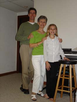 Randy, Margarita and Taylor Parks