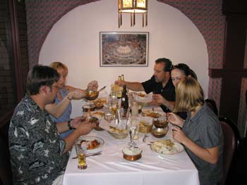Santa Rosa - dinner